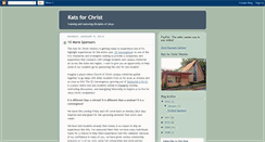 Desktop Screenshot of katsforchrist.blogspot.com