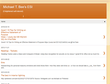 Tablet Screenshot of michael-t-bee-esi.blogspot.com