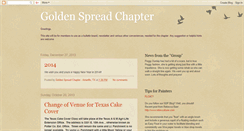 Desktop Screenshot of goldenspreadchapter.blogspot.com