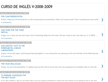 Tablet Screenshot of inglesv0809.blogspot.com