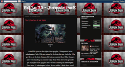 Desktop Screenshot of jurassicpark-febby73.blogspot.com