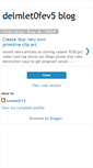 Mobile Screenshot of delmlet0fev5.blogspot.com