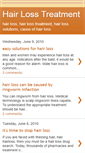 Mobile Screenshot of hairlosstreatmentforyou.blogspot.com