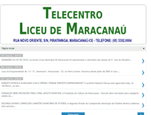 Tablet Screenshot of emefliceumunicipaldemaracanau.blogspot.com