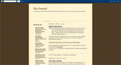 Desktop Screenshot of idajournal.blogspot.com