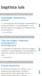 Mobile Screenshot of baptistaluis.blogspot.com