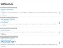 Tablet Screenshot of baptistaluis.blogspot.com