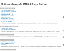 Tablet Screenshot of iuniscuolabologna.blogspot.com