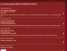 Tablet Screenshot of lacollinadeifuochifatui.blogspot.com