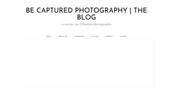 Desktop Screenshot of becapturedphoto.blogspot.com