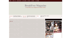 Desktop Screenshot of breakfree-magazine.blogspot.com