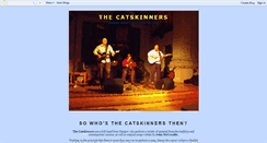 Desktop Screenshot of catskinners.blogspot.com