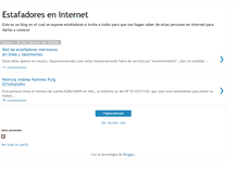 Tablet Screenshot of cuidado-estafadores.blogspot.com