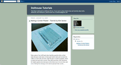 Desktop Screenshot of dollhousetutorials.blogspot.com