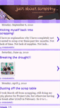 Mobile Screenshot of justaboutscrapping.blogspot.com
