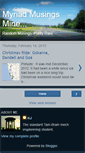 Mobile Screenshot of myriadmusingsmine.blogspot.com