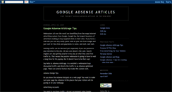 Desktop Screenshot of google-adsense-cash.blogspot.com