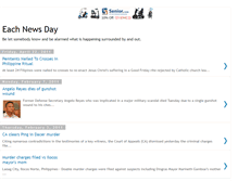 Tablet Screenshot of eachnewsday.blogspot.com