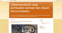 Desktop Screenshot of cmetricstudio3d.blogspot.com