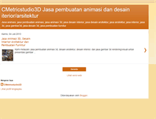 Tablet Screenshot of cmetricstudio3d.blogspot.com