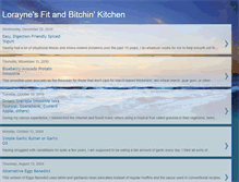 Tablet Screenshot of fitandbitchinkitchen.blogspot.com