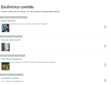 Tablet Screenshot of excentricocontido.blogspot.com