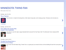 Tablet Screenshot of minnesotatwinsfan.blogspot.com