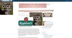 Desktop Screenshot of musingsofthemistresses.blogspot.com