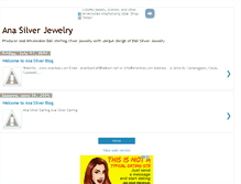 Tablet Screenshot of ana-silver-jewelry.blogspot.com