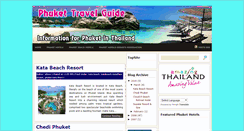 Desktop Screenshot of guide-to-phuket.blogspot.com