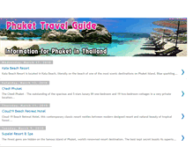 Tablet Screenshot of guide-to-phuket.blogspot.com
