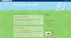 Desktop Screenshot of paola-trucosdestardoll.blogspot.com