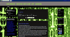 Desktop Screenshot of hackersofghana.blogspot.com