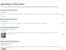 Tablet Screenshot of parentinginbluejeans.blogspot.com