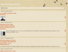 Tablet Screenshot of diariotangocultura.blogspot.com