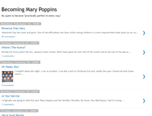 Tablet Screenshot of becomingmarypoppins.blogspot.com