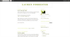 Desktop Screenshot of laurenforresterbagd.blogspot.com