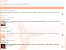 Tablet Screenshot of emagrecendoparaafelicidade.blogspot.com