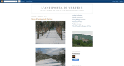 Desktop Screenshot of antiportadivertine.blogspot.com