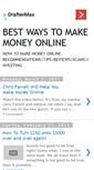 Mobile Screenshot of makemoneythebestway.blogspot.com