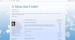 Desktop Screenshot of amomthatcrafts.blogspot.com