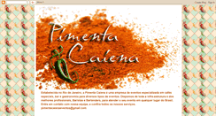 Desktop Screenshot of pimentacaienaeventos.blogspot.com