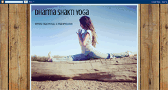 Desktop Screenshot of dharmashaktiyoga.blogspot.com