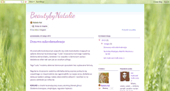 Desktop Screenshot of beautybynat.blogspot.com