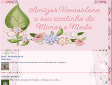 Tablet Screenshot of amigasvomarlene.blogspot.com