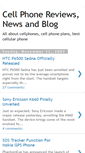 Mobile Screenshot of cellphoners.blogspot.com