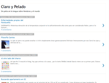 Tablet Screenshot of claroypelado.blogspot.com