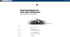 Desktop Screenshot of james-jong.blogspot.com