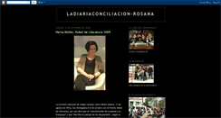 Desktop Screenshot of ladiariaconciliacion-rosana.blogspot.com