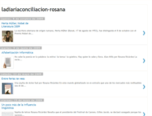 Tablet Screenshot of ladiariaconciliacion-rosana.blogspot.com